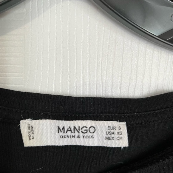 MANGO ‘FREE TIME’ BLINGY T-SHIRT - Picture 4 of 6